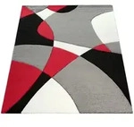 Paco Home Kurzflorteppich, Rot, Textil, Rechteckig, 80x300 cm, strapazierf&auml;hig, f&uuml;r