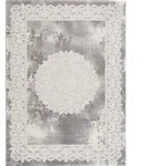 Novel Webteppich Harmony, Hellgrau, Textil, Vintage, rechteckig, 120x160 cm,