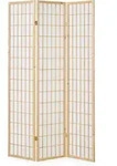 Homestyle4u Paravent, Braun, Holz, 132x175x2 cm, Wohnzimmer, Raumteiler &...