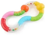 Bieco Spielwaren Rassel, Mehrfarbig, Kunststoff, 3x8 cm, Spielzeug,...