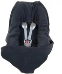 Hoppediz Babydecke, Anthrazit, Textil, 80x1x80 cm, Baby on Tour, Kindersitze,