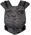 Hoppediz Babytrage, Anthrazit, Dunkelgrau, Textil, 26.5x7.2x38.5 cm, SGS-gepr&uuml;ft,