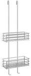 Zack Duschkorb, Edelstahl, Metall, 25.5x74x14.3 cm, Badaccessoires, Duschzubeh&ouml;r,