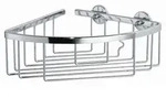 Tesa Duschablage Aluxx Chrome, Chrom, Metall, eckig, 20x9.2x19.2 cm, Badaccessoires,