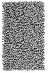 Aquanova Badematte Rocca, Silber, Textil, Uni, quadratisch, 60x100 cm, f&uuml;r