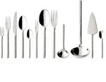Villeroy & Boch Tafelbesteck, Silber, Metall, Essen & Trinken, Besteck, Besteck-Sets