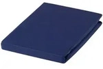 Estella Spannbetttuch, Dunkelblau, Textil, 200x200 cm, Textiles Vertrauen -