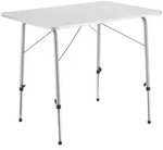 tectake Campingtisch, Grau, Holz, Baum/Pflanze/Natur, Rechteckig, 60x68x80 cm,