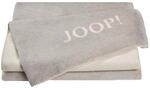Joop! Wohndecke Uni Doubleface, Beige, Hellgrau, Wei&szlig;, Textil, 150x200 cm,