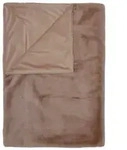 Essenza Felldecke, Taupe, Textil, Fell, Uni, 150x200 cm, Oeko-Tex&reg; Standard 100,