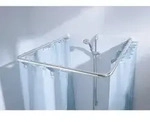 Kleine Wolke Duschvorhangstange, 75 cmx170 cm, Textiles Vertrauen - Oeko-Tex&reg;,