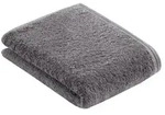 Vossen Handtuch Vegan Life, Grau, Textil, Uni, 50x100 cm, Made in Austria, Oeko-Tex&reg;