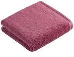 Vossen Handtuch Vegan Life, Rosa, Textil, Uni, 50x100 cm, Made in Austria, Oeko-Tex&reg;