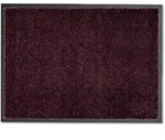 Sch&ouml;ner Wohnen FU&szlig;MATTE Miami, Weinrot, Textil, rechteckig, 50x70 cm, rutschfest,