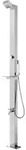 vidaXL Gartendusche, Silber, Metall, 20x220x12 cm, Freizeit, Pools und...