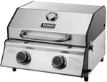 Taino Gasgrill, Silber, Metall, 45x34x45 cm, Grills & Outdoor-K&uuml;chen, Gasgrills