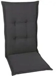 Sesselauflage, Grau, Textil, Uni, F&uuml;llung: Schaumstoff, Vlies, rechteckig, 50x7x108