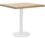 vidaXL Bistrotisch, Hellbraun, Holzwerkstoff, 80x75x80 cm, Esszimmer, Tische,
