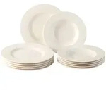 vivo | Villeroy & Boch Group Tafelservice, Wei&szlig;, Keramik, 12-teilig, 2x2x2 cm, Essen
