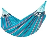 La Siesta H&Auml;NGEMATTE Blau, Hellblau, Dunkelblau, Kirschrot 180x400 cm