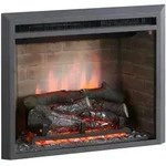 Elektrokamin, Schwarz, Metall, 63x54.5x22.3 cm, Fernbedienung, Flammeneffekt separat