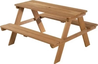 Roba KINDER-GARTENSET Teak 89x50x84.5 cm