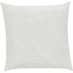 Yatas Kopfkissen, Wei&szlig;, Textil, Karo, F&uuml;llung: Polyester, 80x80x20 cm, Hohenstein,