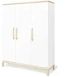 Pinolino Babykleiderschrank Pinolino Light, Wei&szlig;, Ahorn, Holz, Holzwerkstoff,