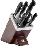 Zwilling Messerblock ZW 4* Selbstsch&auml;rfender MB, Esche, Holz, 7-teilig, Esche,