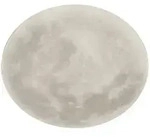 Trio Leuchten Led-Deckenleuchte Lunar, Wei&szlig;, Kunststoff, F, 10 cm, Lampen &