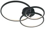 Trio Leuchten Led-Deckenleuchte Aaron, Anthrazit, Metall, 79x10.5x64 cm,