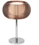 Brilliant Tischleuchte, Chrom, Metall, 26x39x26 cm, Lampen & Leuchten,