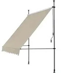 pro.tec Klemmmarkise, Sand, Textil, Metall, 150x309x120 cm, Sonnen- &...
