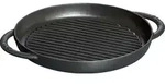 Staub Grillpfanne, Schwarz, Metall, Kochen, Pfannen, Grillpfannen