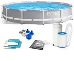 Pool, Grau, Textil, 366x76 cm, Freizeit, Pools und Wasserspa&szlig;, Pools