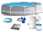 Pool, Grau, Textil, 305x76 cm, Freizeit, Pools und Wasserspa&szlig;, Pools