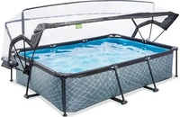 EXIT Toys POOL-SET Blau 200x65x300 cm