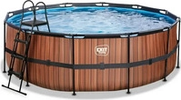 EXIT Toys POOL-SET Braun 122 cm