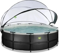 EXIT Toys POOL-SET Schwarz 122 cm