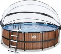 EXIT Toys POOL-SET Braun 122 cm