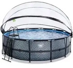 EXIT Toys POOL-SET Grau 122 cm