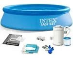 Quick-Up, Blau, Textil, 244x61 cm, Freizeit, Pools und Wasserspa&szlig;, Pools