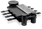 HKoenig Raclette-Ger&auml;t, Schwarz, Stein, 24.3x12.3x55 cm, K&uuml;chenger&auml;te, Tischgrills