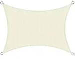 Sol Royal Sonnensegel, Creme, Kunststoff, 300x200 cm, Sonnen- & Sichtschutz,