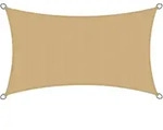 Sol Royal Sonnensegel, Sand, Kunststoff, 400x200 cm, Sonnen- & Sichtschutz,
