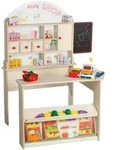 Roba Verkaufsstand, Natur, Holzwerkstoff, 89x114.5x74.4 cm, Spielzeug,