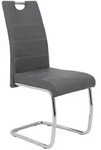Carryhome Schwingstuhl, Grau, Textil, Rundrohr, 43x98x59 cm, Lederauswahl, mit...