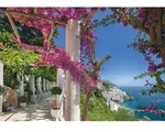 Komar Fototapete Amalfi, Mehrfarbig, Papier, 368x254 cm, Fsc, Made in Germany,