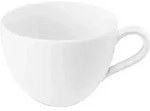 Seltmann Weiden Jumbotasse Beat wei&szlig; uni, Wei&szlig;, Keramik, Uni, 0,35 L,350 ml,