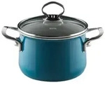 Riess Fleischtopf, Blau, Metall, Kochen, T&ouml;pfe, Fleischt&ouml;pfe